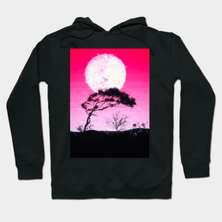 Abstract Sunset Hoodie